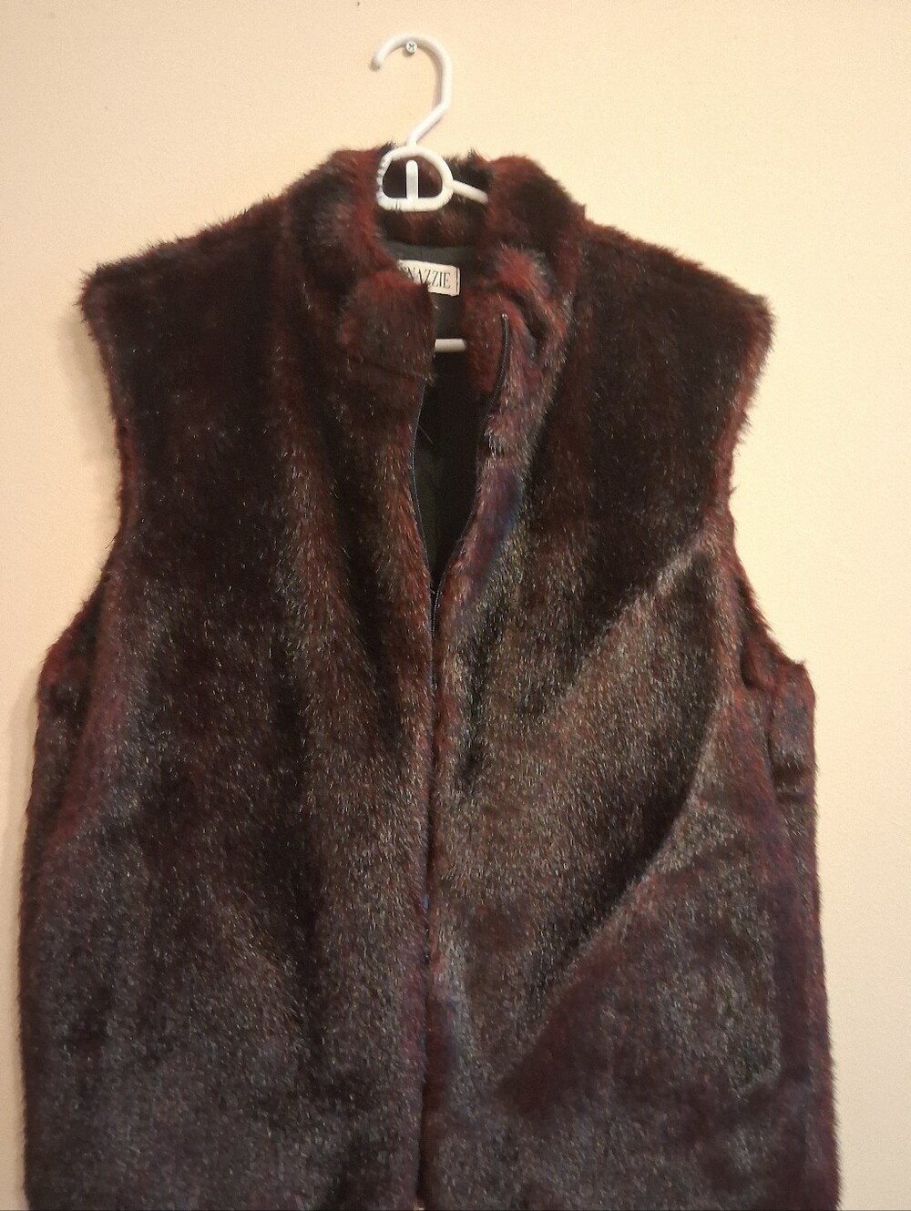 Faux Fur Sleeveless Vest